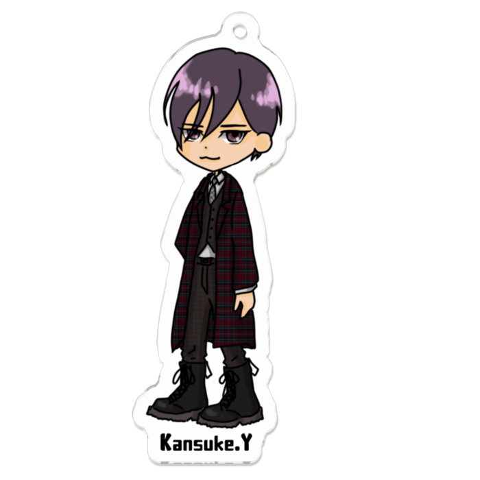 アクリルキーホルダー - 70 x 70 (mm)