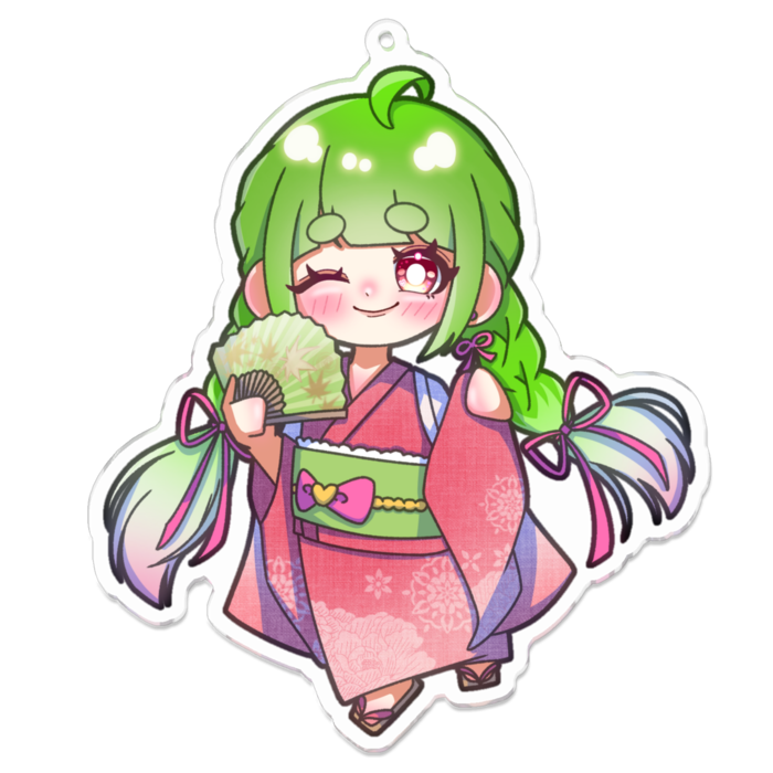 アクリルキーホルダー - 100 x 100 (mm)