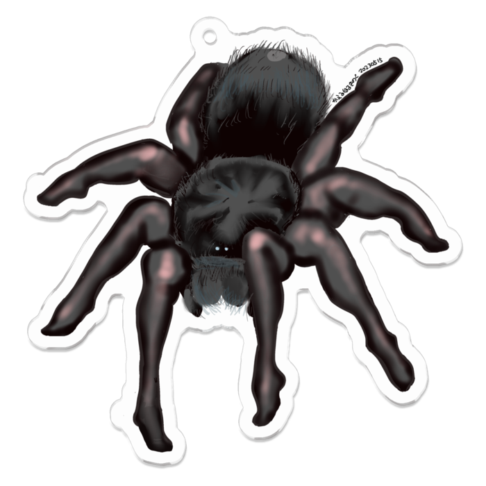 アクリルキーホルダー（コーティング） - 70 x 70 (mm)