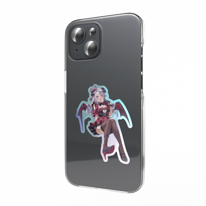 オーロラスマホステッカー - 縦