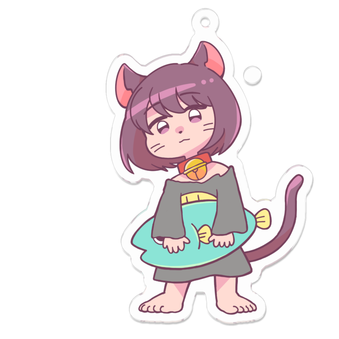 アクリルキーホルダー - 70 x 70 (mm)