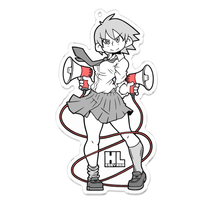 アクリルキーホルダー - 100 x 100 (mm)