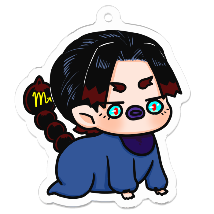 アクリルキーホルダー - W50 × 50mm 以内