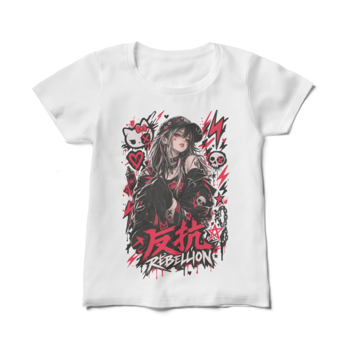 レディースTシャツ - M - 白