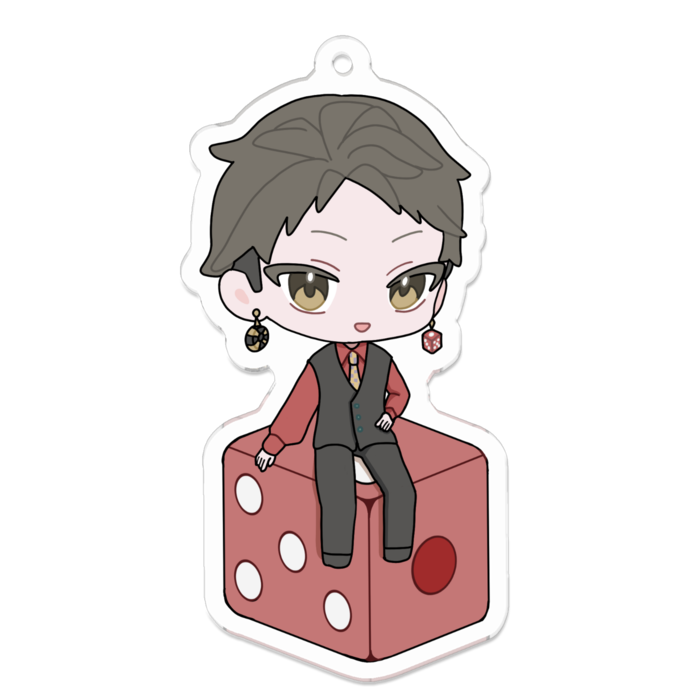 アクリルキーホルダー - 70 x 70 (mm)