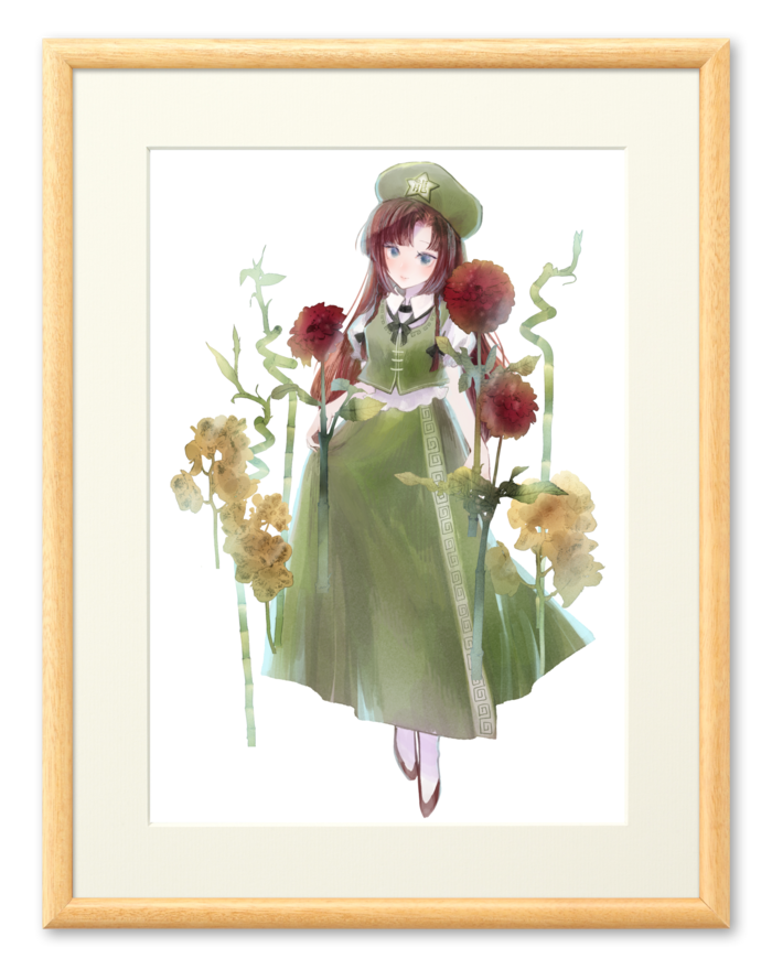 幻想少女百花 美鈴 ゆれる銀 Booth