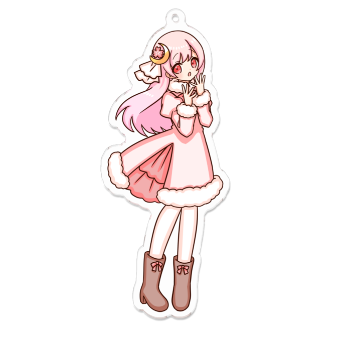 アクリルキーホルダー - 100 x 100 (mm)