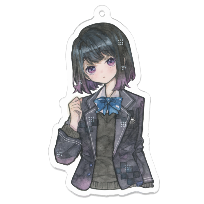 アクリルキーホルダー - 70 x 70 (mm)