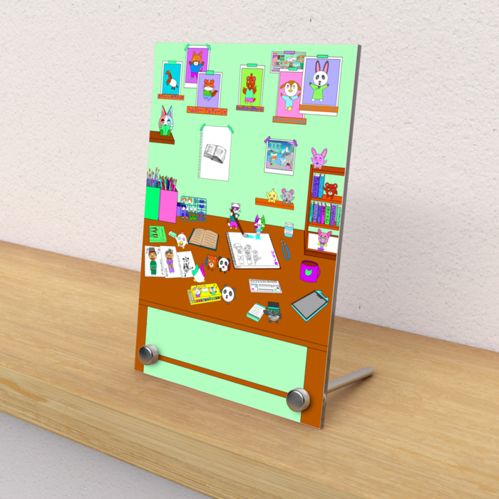 アクリルフォトパネル - 縦100 × 148mm