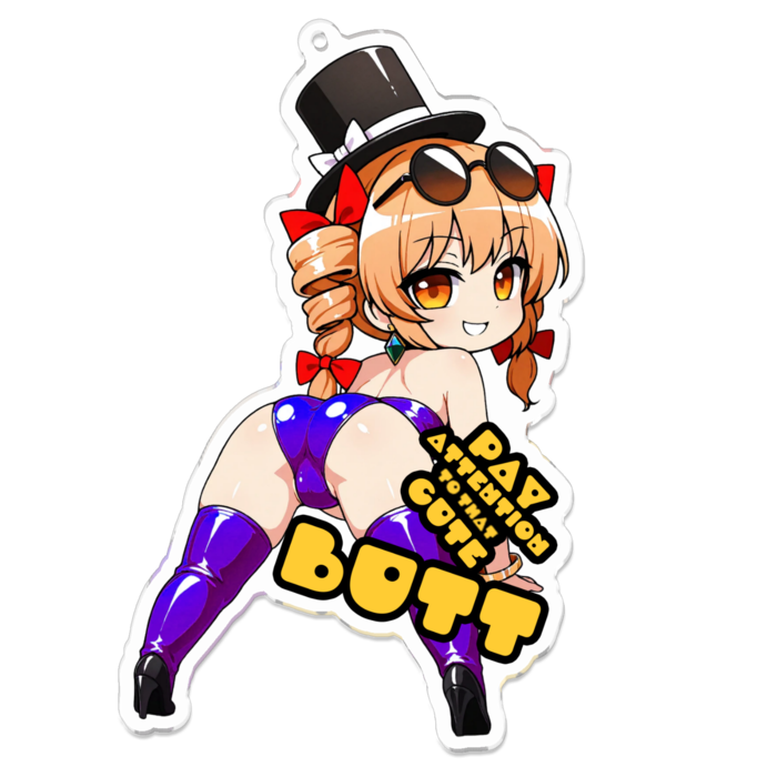 アクリルキーホルダー - 100 x 100 (mm)