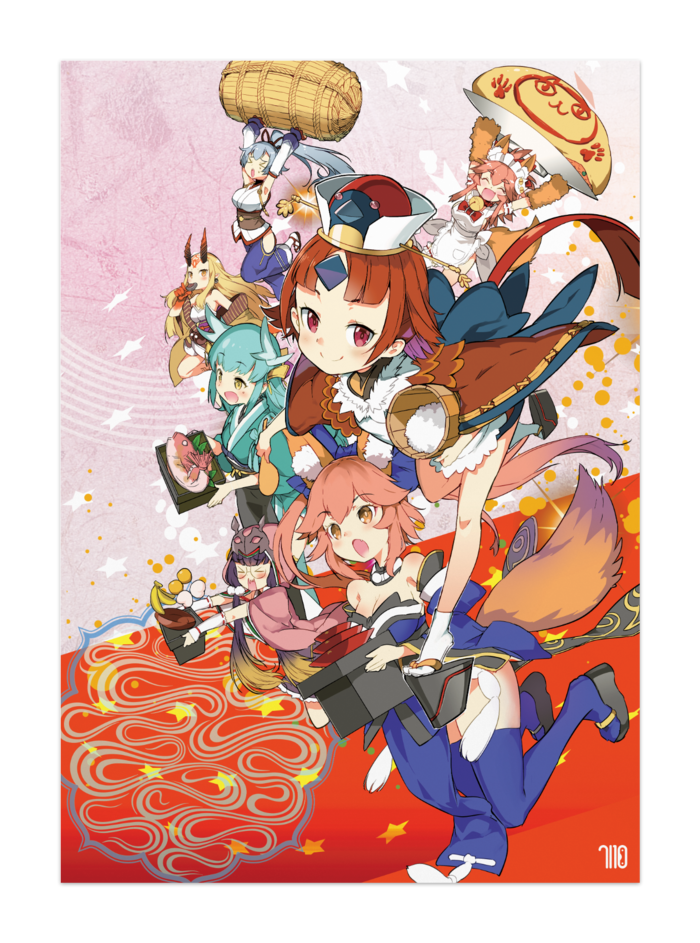 ③おいでませ! 夏の紅閻魔亭へ B1ポスター