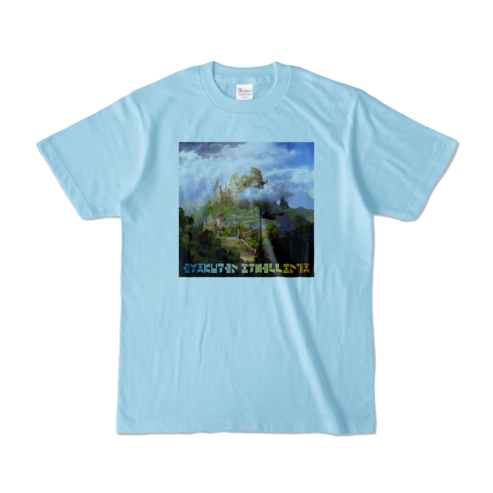 コロシアム デザインTシャツ（S/ライトブルー）