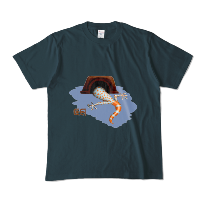 カラーTシャツ - M - デニム (濃色)