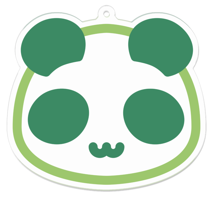 アクリルキーホルダー - 70 x 70 (mm)