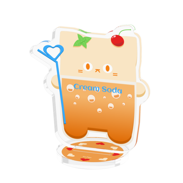 オレンジクリームソーダ（ぱっちり）