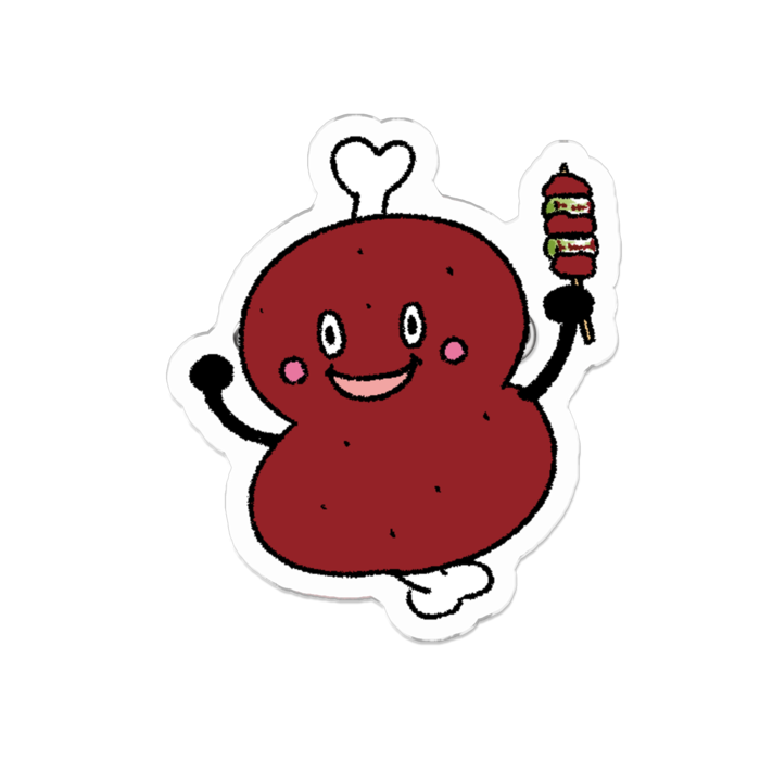 アクリルバッジ - 50 x 50 (mm)