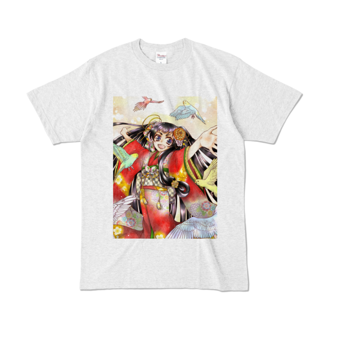 カラーTシャツ - L - アッシュ (淡色)