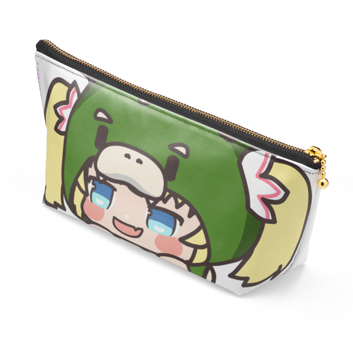 ポーチ - 長さ21.5cm / 高さ10cm - ブラック