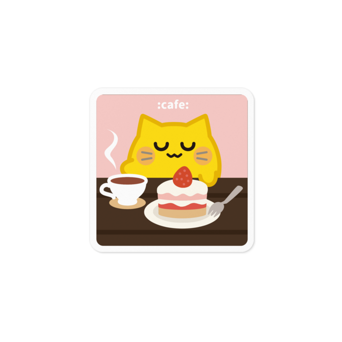 ステッカー - 100 x 100 (mm)