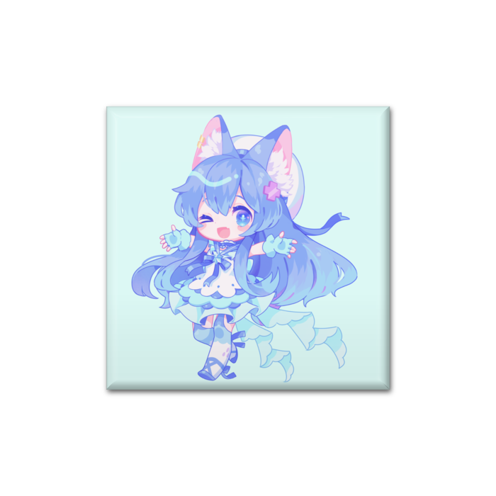 TypeA - Blue - 四角形40mm