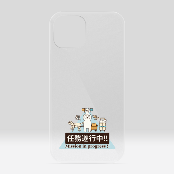 クリアiPhoneケース　iPhone 13