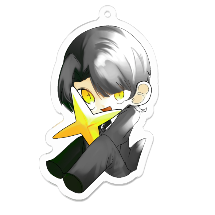 アクリルキーホルダー - 70 x 70 (mm)