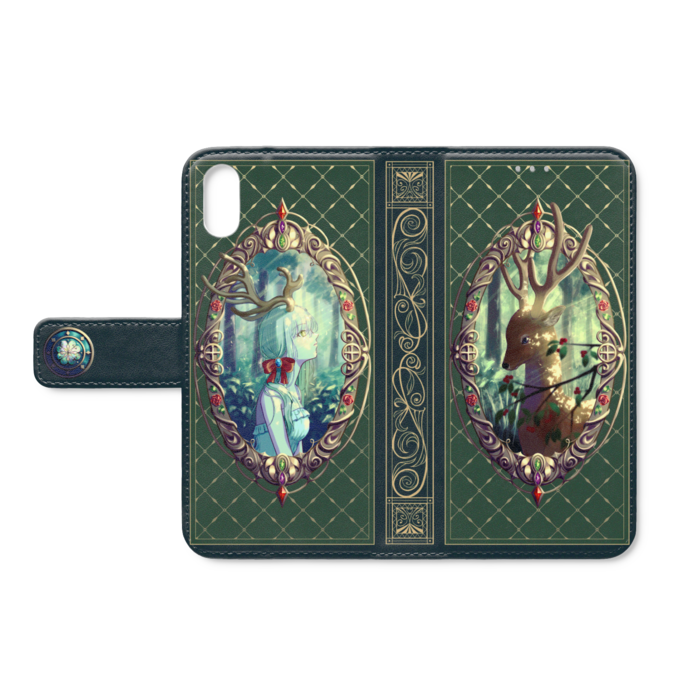 手帳型iPhoneケース - iPhone XS / X - ストラップ穴 なし
