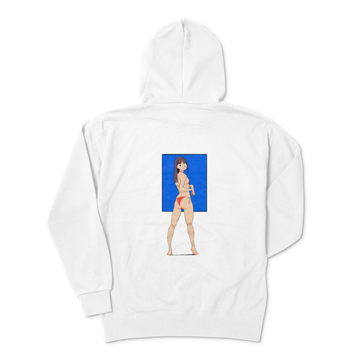 パーカー - XL - ホワイト