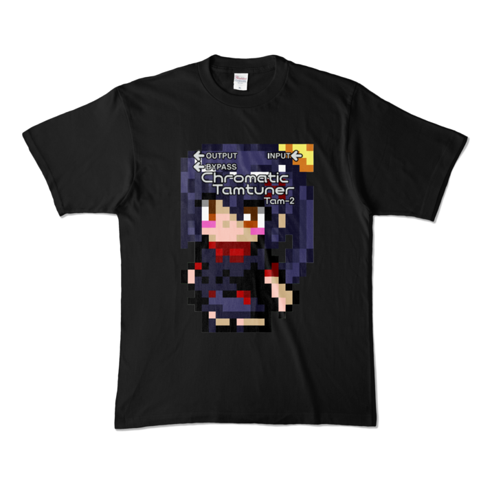 カラーTシャツ - XL - ブラック (濃色)