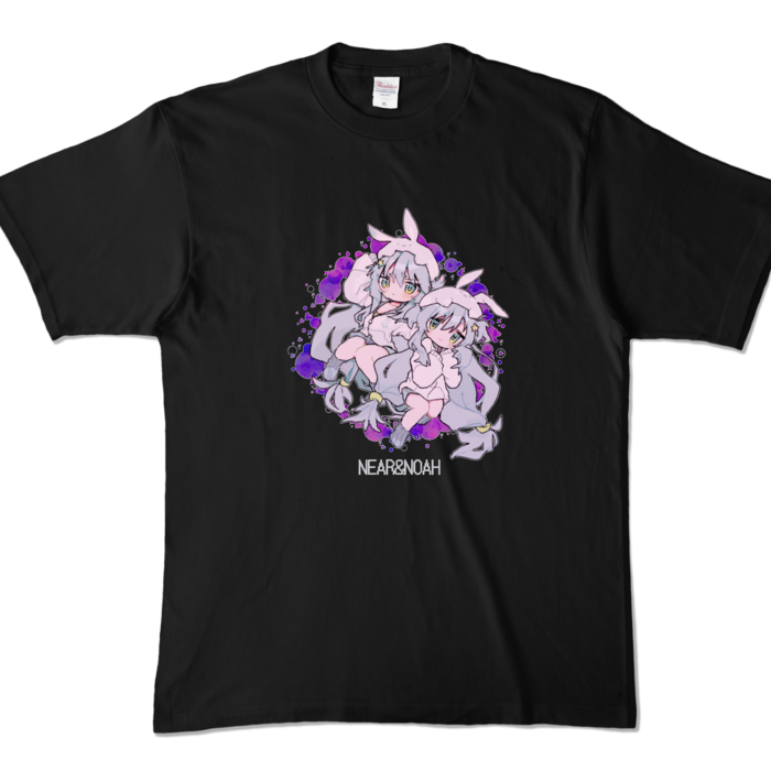 カラーTシャツ - XL - ブラック (濃色)