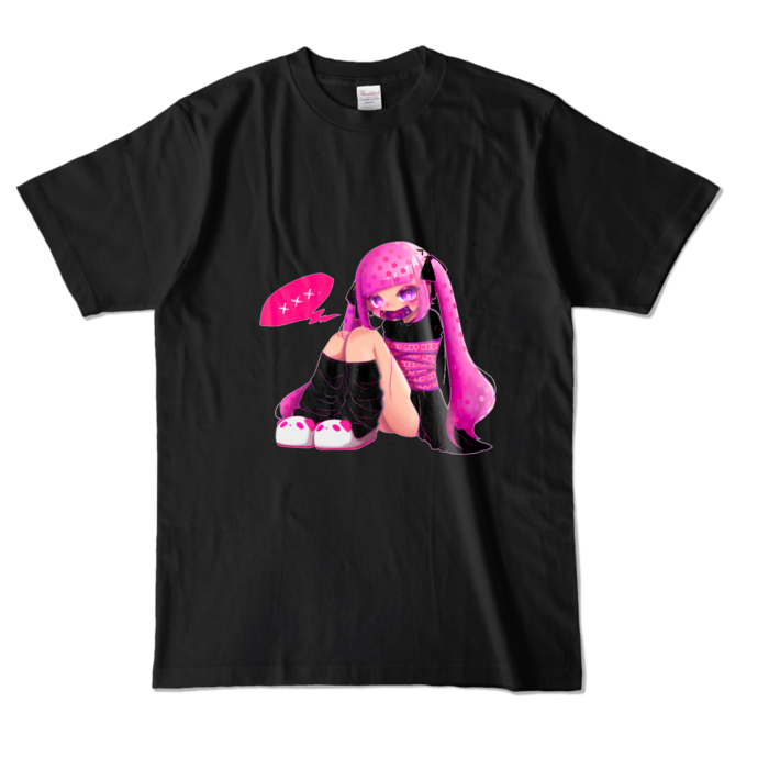 カラーTシャツ - L - ブラック (濃色)
