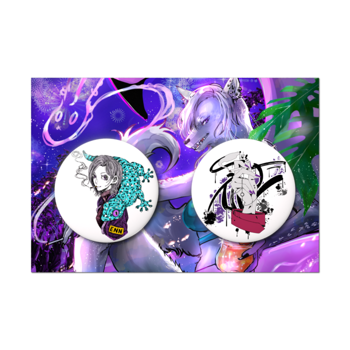 缶バッジセット - 2個セット