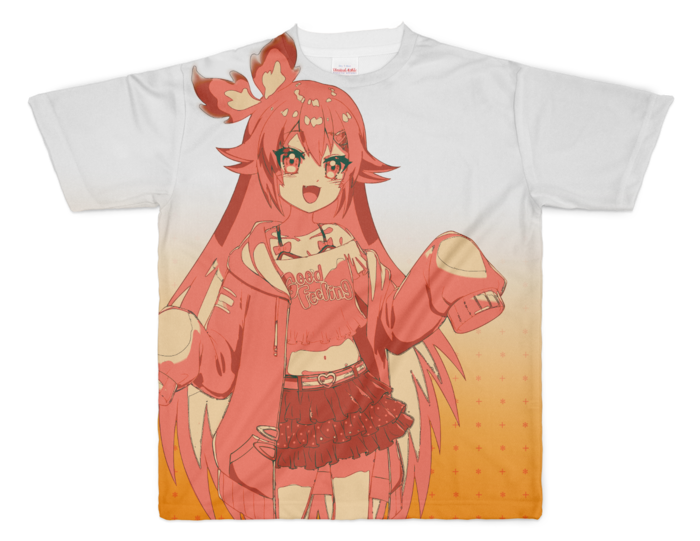 フルグラフィックTシャツ - XL - 両面印刷