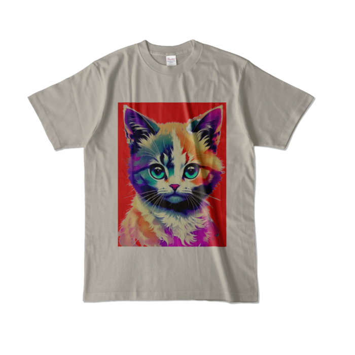 カラーTシャツ - L - シルバーグレー (淡色)