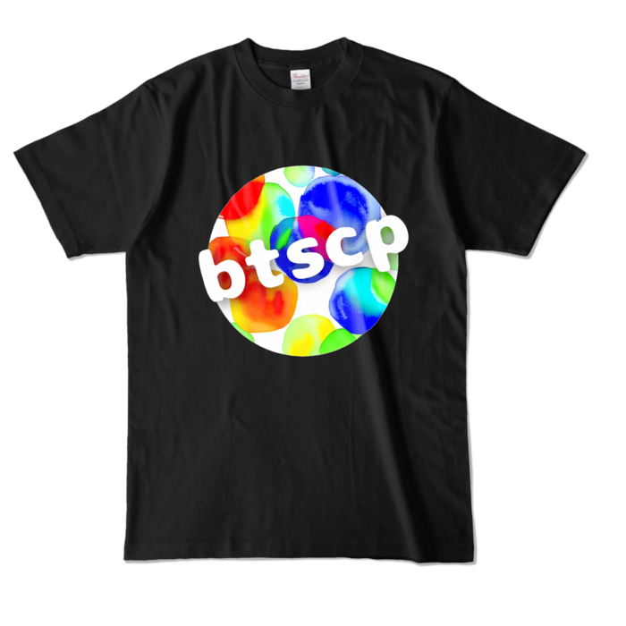 カラーTシャツ - L - ブラック (濃色)|Colored T-Shirt - L - Black (Dark)