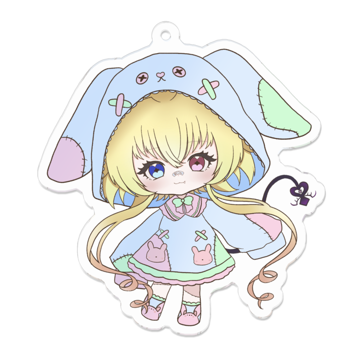 アクリルキーホルダー - 70 x 70 (mm)