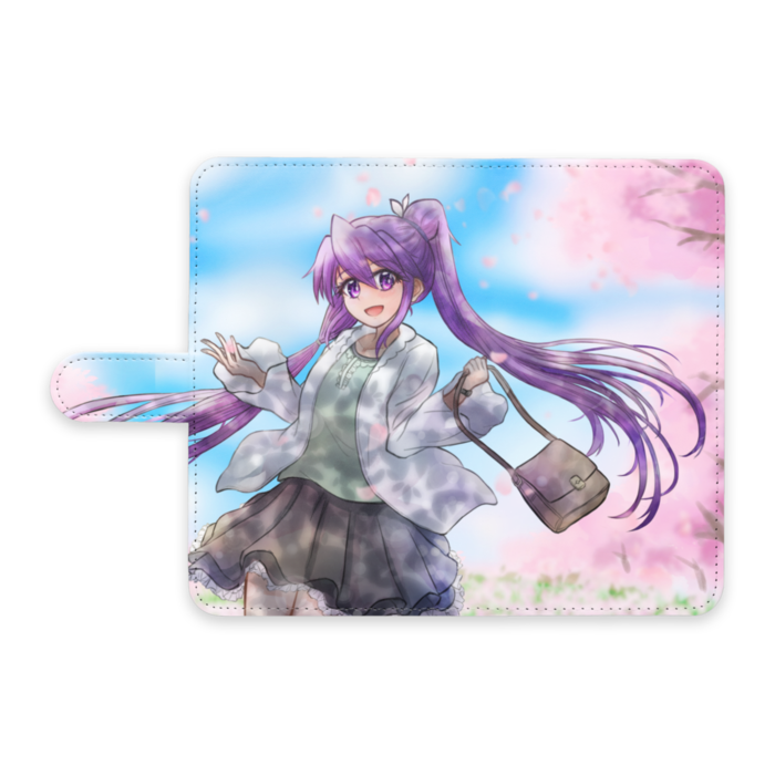 手帳型Androidケース - L - ストラップ穴 なし