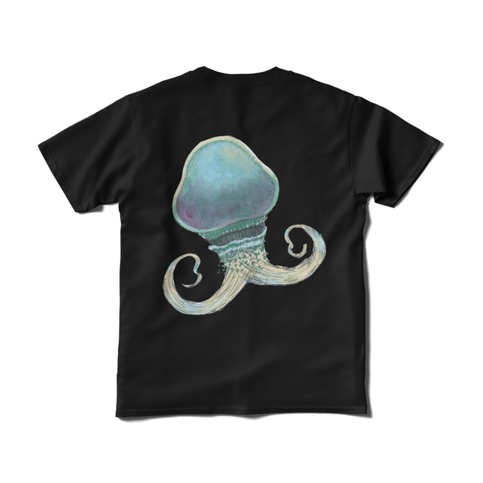 Tシャツ（短納期） - S - ブラック　海月