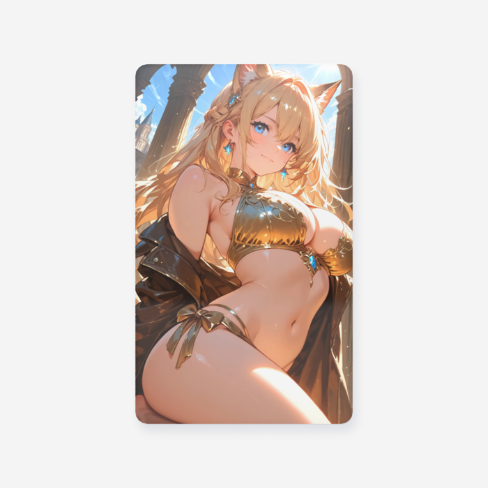 クリアカード - 名刺（55 × 91mm）