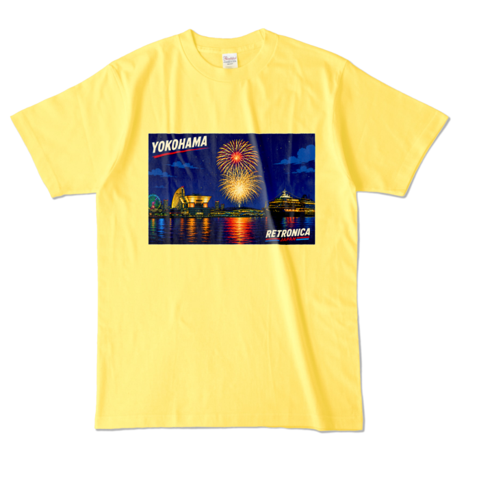 カラーTシャツ - L - イエロー (濃色)