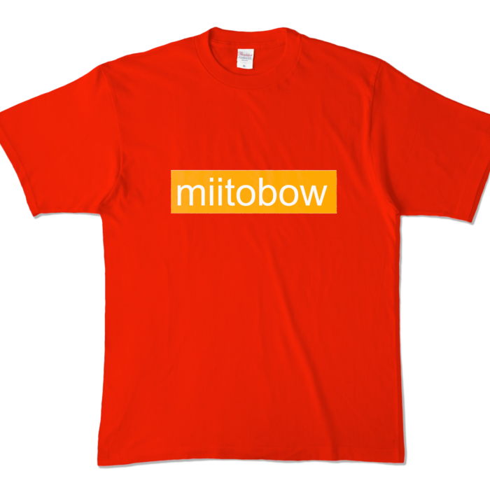 カラーTシャツ - XL - レッド (濃色)