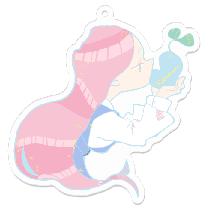 アクリルキーホルダー - 70 x 70 (mm)