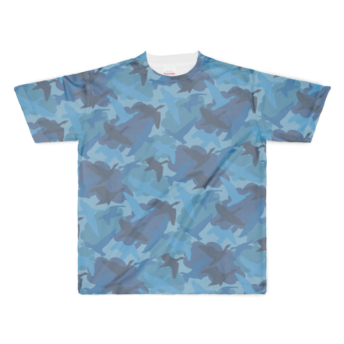 フルグラフィックTシャツ - XL - 両面印刷