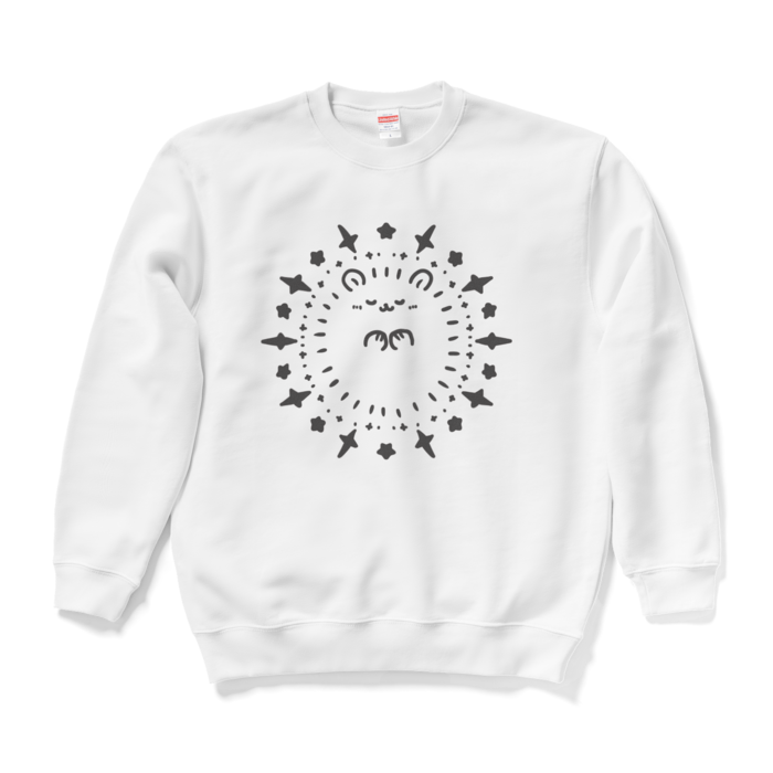 【ブラック】スウェット - L - ホワイト