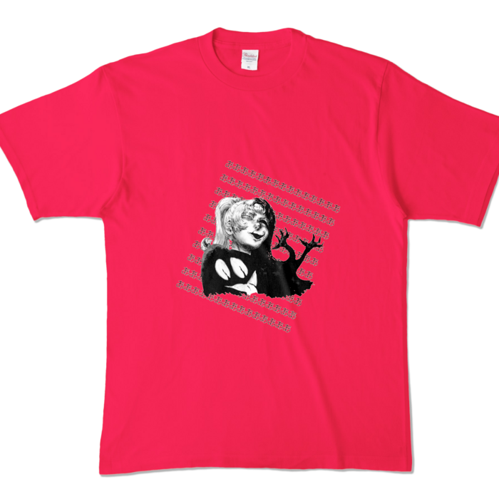カラーTシャツ - XL - ホットピンク （濃色）
