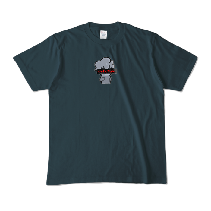 カラーTシャツ - M - デニム (濃色)