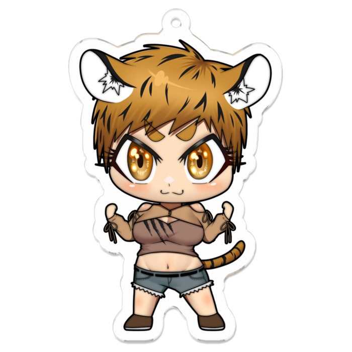 アクリルキーホルダー - 70 x 70 (mm)