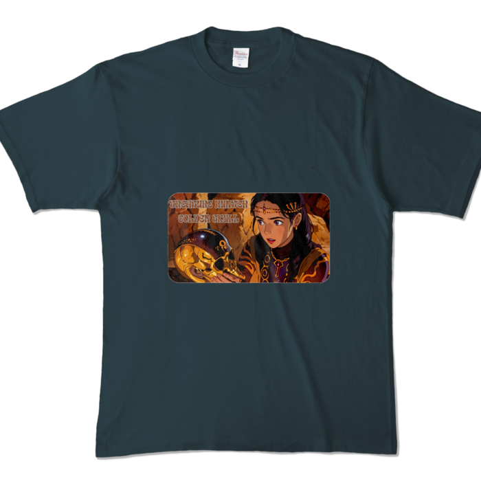 カラーTシャツ - XL - デニム (濃色)