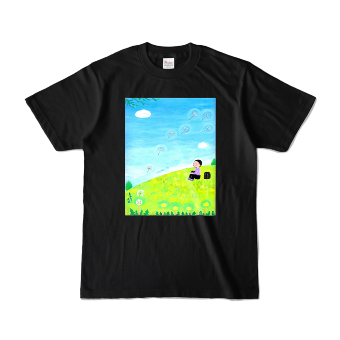 カラーTシャツ - S - ブラック (濃色)