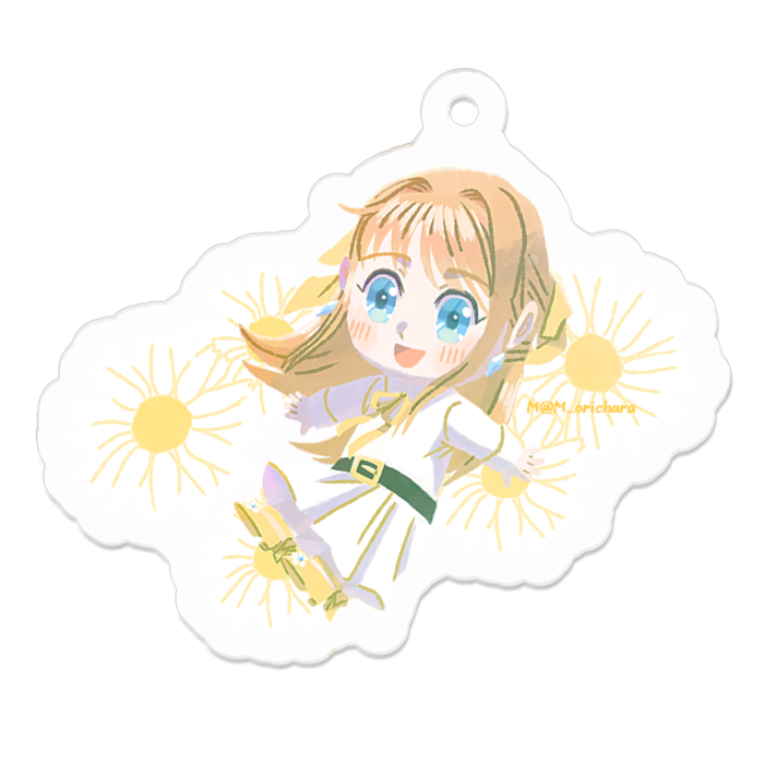アクリルキーホルダー - 50 x 50 (mm)
